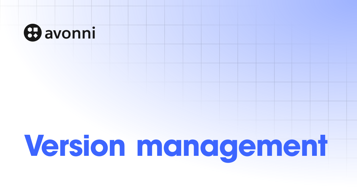Version management | Dynamic Components | Documentation Hub