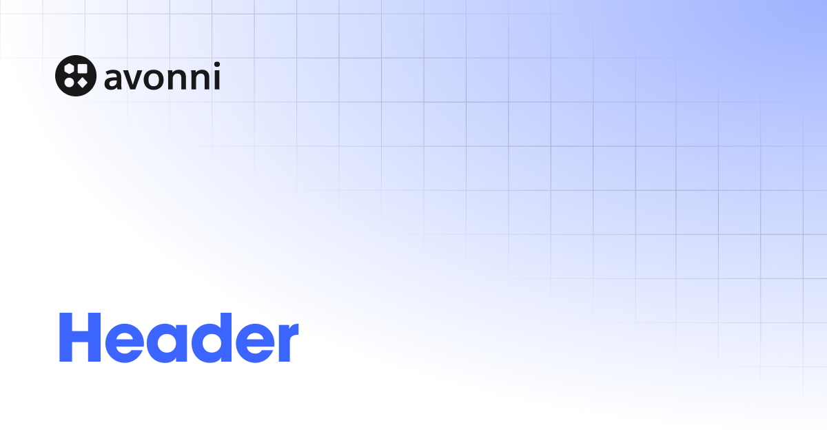 Header | Documentation Hub