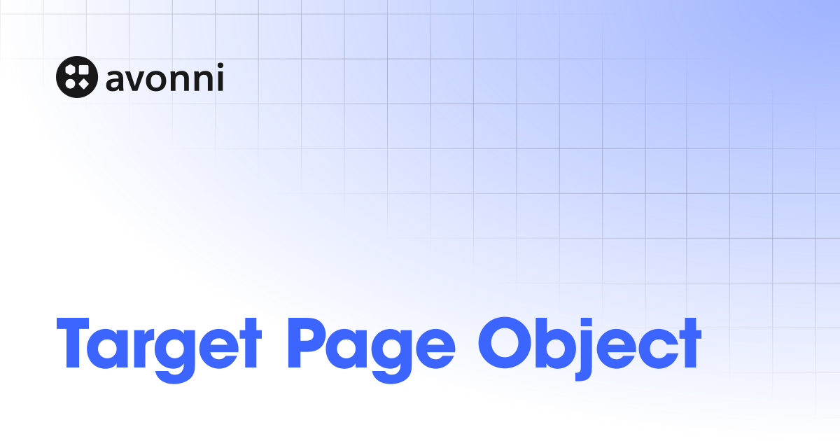 Target Page Object | Dynamic Components | Documentation Hub