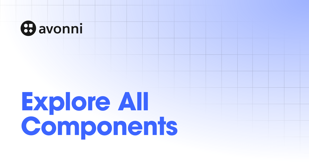 Explore All Components | Documentation Hub