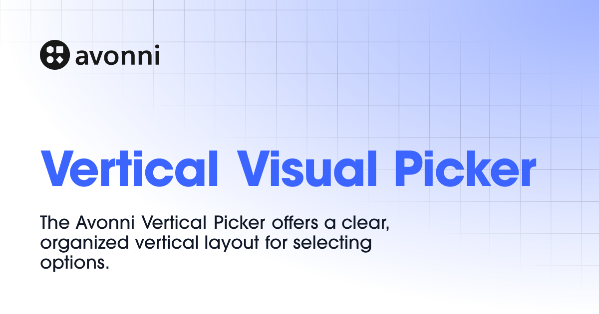 Vertical Visual Picker | Documentation Hub