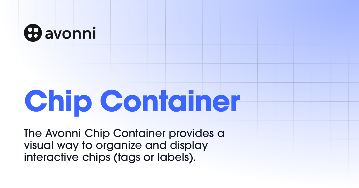 Chip Container | Documentation Hub