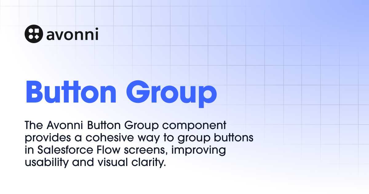 Button Group | Documentation Hub