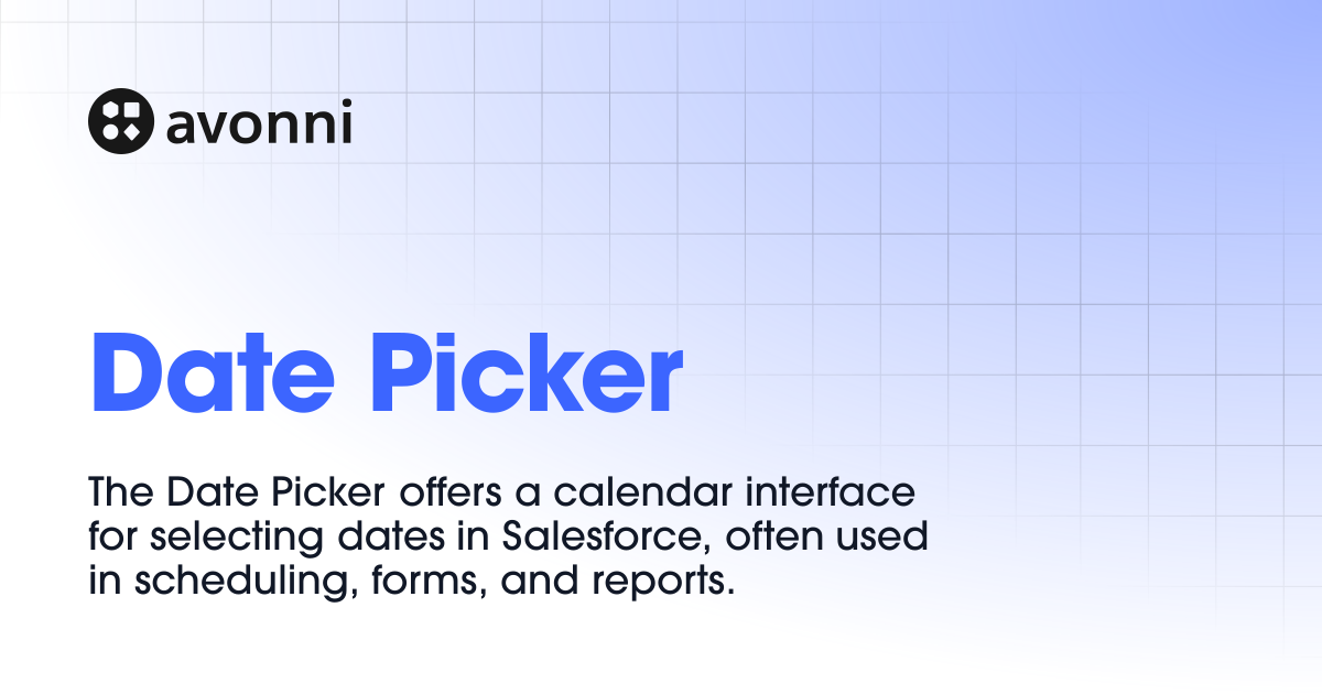 Date Picker | Documentation Hub