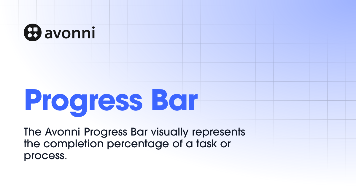 Progress Bar | Documentation Hub