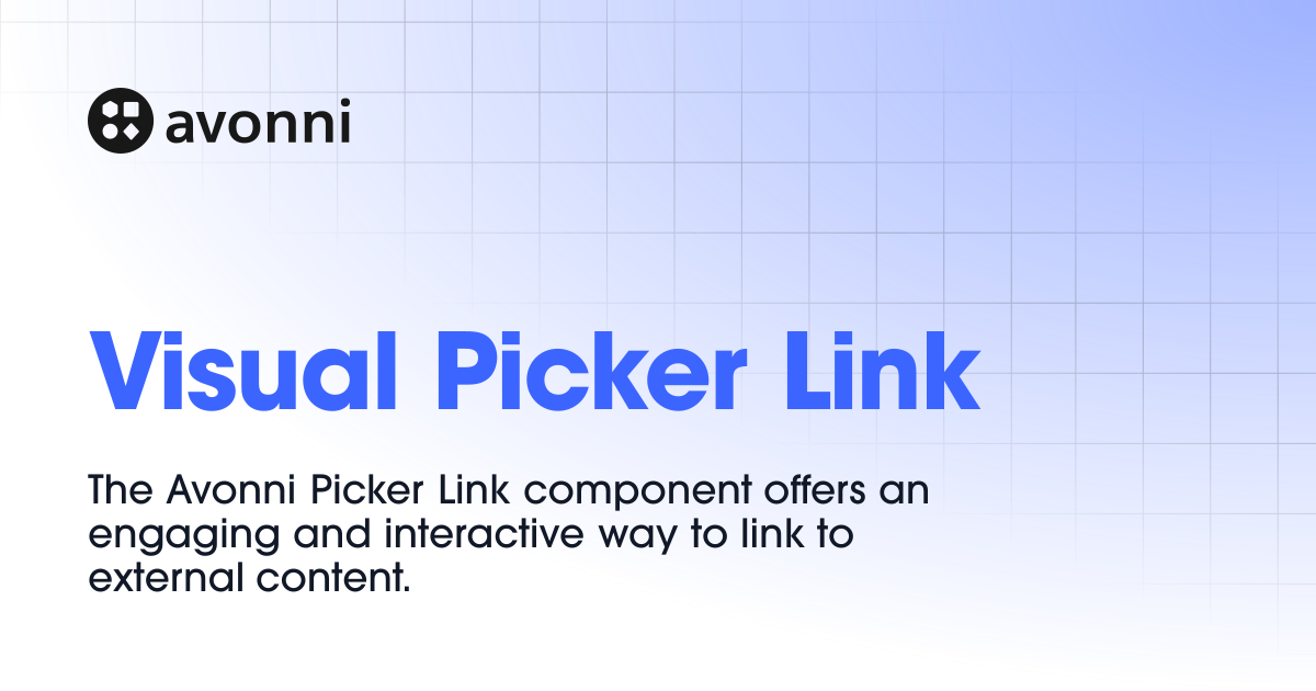 Visual Picker Link | Documentation Hub